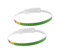 DOITOOL 2pcs Head Circumference Measuring Tape Plastic Ruler for Newborns Multipurpose Body Arm Fitness Tape for Accurate Growth Tracking and Health Monitoring