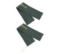 DOITOOL 2pcs Heavy Duty Flood Protection Bags Long Reusable Absorbent Canvas Sandbags for Flood Prevention Barriers Home and Construction Water Control
