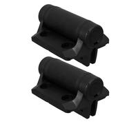 DOITOOL 2Pcs Heavy Duty Self Closing Spring Hinges with Adjustable Tension, Nylon Gate Hinges with Safety Cap for Outdoor Wooden Gates and Doors