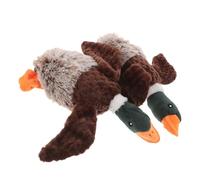 DOITOOL 2PCS Interactive Pheasant Dog Squeaky Plush Chew for Small Medium Large Dogs Sturdy Bite Training Bird for Puppy Play and Anxiety Relief