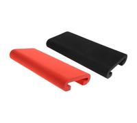 DOITOOL 2pcs Lightweight Eva Kayak Cushion with Anti-skid Feature for Racing and Dragon Boat Competitions, Comfortable Outdoor Padded Seat Cushion in Red and Black