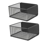 DOITOOL 2pcs Magnetic Spice Rack for Fridge Wall Mounted Spice Rack Fridge Side Hanging Basket