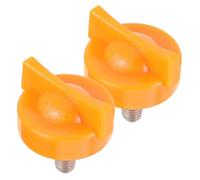 DOITOOL 2pcs Manual Orange Juicer Screw Replacement Part for Juicing Machine with Plastic Material and Secure Fit, Easy Installation Accessory for Citrus Hand Press Orange Extractor