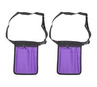 DOITOOL 2pcs Medical Organizer Waist Belt Pouch for Storage Bag Multi-Pocket Design Lightweight Portable for Medical Tools Supplies for Work and Emergency Use
