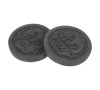DOITOOL 2pcs Mini Tile Antique Rubbing Template Chinese Han Brick Mold Portable Brick Material Easy to Use for Cultural Study Kit Activities and Family Practice in Modern Chinese Style