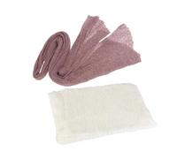 DOITOOL 2pcs Newborn Photography Wraps Soft Stretch Photo Prop for Photoshoot Versatile DIY Swaddle for Newborn to Growth Stages Gentle Delicate Skin for Capturing Adorable Moments