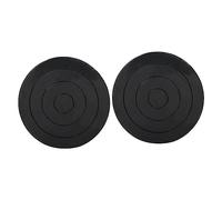 DOITOOL 2pcs Plastic Clay Turntable with Rotating Bearing Slip Sculpture Wheel for Pottery and Polymer Clay Craft Durable and Flexible Rotation Platform for Modeling