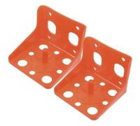 DOITOOL 2pcs Plastic Nutrition Lick Brick Box for Cattle and Sheep, Sturdy Cylindrical Salt Block Holder Easy to Mount Design, Feeding Bowl for Farm Use