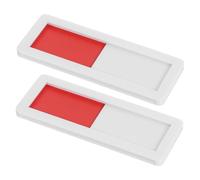 DOITOOL 2pcs Privacy Door Sign Slider for Office Conference Acrylic Status Indicator with Visible Red and Green Backgrounds Occupied Vacant Communication Signs