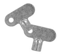 DOITOOL 2pcs Radiator Valve Key Radiator Bleed Valve Tool Faucet Wrench Plumbing Socket Keys for Home Office Industrial Heating Systems