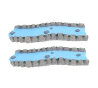 DOITOOL 2pcs Resin Miniature Garden Stream for Dollhouse Decor Lifelike Natural Scenery Water Feature Calming Sand Table Accessory for Relaxation Therapy and Model Landscapes