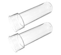 DOITOOL 2pcs Reusable Ice Column Tube Cooling Rods for Beer Tower Non-Melting Beverage Ice Cube Sticks for Bar Drinks Water Bottle Freezable Tubes Accessories