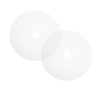 DOITOOL 2pcs Round Silicone Dehydrator Sheets Non-stick High Temperature Resistant Mats for Food Dryer Rapid Drying of Fruits Jerky and Vegetables