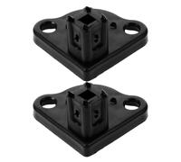 DOITOOL 2pcs Rv Awning Bottom Bracket Set Quality Pp Material Awning Support Accessories Compact and Easy-fit for Tent for Outdoor and On-the-go Use