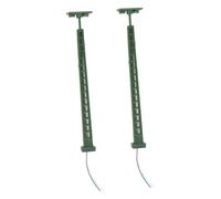DOITOOL 2pcs Scale with Warm Light for Model Railway Enthusiasts