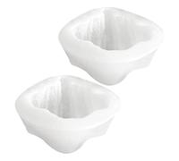 DOITOOL 2pcs Silicone Cake Mold Set for DIY Cake Decoration and Baking, Foodgrade Safety Material, Dishwasher Safe, for Making Croissants and Fondant Creations