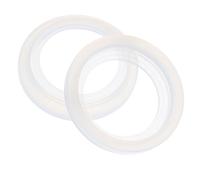DOITOOL 2pcs Silicone Gasket Seal Rings for Espresso Maker Stovetop Coffee Machine Replacement Parts High Temperature Resistant Fit