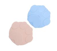 DOITOOL 2pcs Silicone Pet Food Can Lids Airtight Covers for Dog Cat Cans Flexible Reusable Sealing Pads to Preserve Freshness and Prevent Spoilage