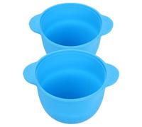 DOITOOL 2pcs Silicone Wax Warmer Replacement Bowls 300ml Silicone Pot Liners for Hair Removal Waxing Machine Reusable Wax Melt Bowls Suitable for Beauty Salon and Home Use