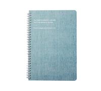 DOITOOL 2pcs Spiral Notebook with Thick Paper and Smooth Writing for Students and Women, Soft Cover Ringed Notebook Suitable for Diary and Personalised Notepad Use