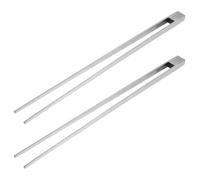 DOITOOL 2pcs Stainless Steel Ear Tuning Forks with Gentle Resonance and Single-Handed Operation for Ear Canal Care and Hearing Test, Suitable for Sensitive Individuals