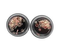 DOITOOL 2pcs Steampunk Gear Nail Charms Vintage Alloy Nail Jewelry Accessories Retro Punk Style Parties and Events Easy to Apply Portable Design