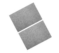 DOITOOL 2Pcs Thick Calligraphy Felt Mat for Practicing Chinese Writing Durable Cushion Desk Pad Comfortable for Students Protects Surface from Ink and Scratches Grey