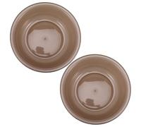 DOITOOL 2pcs Thickened Plastic Washbasins Small Round Household Wash Tubs for Face Cleansing, Foot Soaking, Kitchen and Camping Use