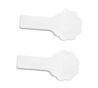 DOITOOL 2pcs Toilet Cover Lifter with Strong Sticker Attach Toilet Seat Handle for Lid Lifting Family Bathroom Hygiene Tool to Avoid Touching and Keep Hands Clean