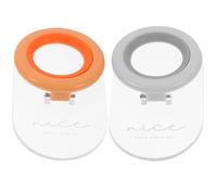 DOITOOL 2pcs Toilet Lid Raise Lifter for Toilet Cover with Easy Installation and Sturdy Abs Material, Touch Free Bathroom Accessory that Keeps Hands Clean, for Home and Travel Use