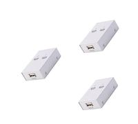 DOITOOL 2pcs USB Sharing Selector for Scanner and Printer Automatic Switcher Box without Wire for Sharing Devices between Computers