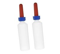 DOITOOL 2pcs Veterinary Bottles Silicone Nipple for Newborn Animal Nursing Feeder Bottles for Goat and Lamb Feeding for Farm Small Animal Care