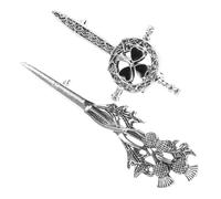DOITOOL 2Pcs Vintage Thistle Flower Brooch Pins for Women Durable Corsage Accessories Fashionable Lapel Pins for Collars Shawls and Special Occasions