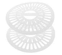 DOITOOL 2Pcs Washer Machine Spinner Cap Accessory Plastic Cover for The Dehydration Bucket 24Cm Replacement Parts Extending Lifespan Dryer Safety Cover for Laundry Use
