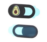 DOITOOL 2Pcs Webcam Privacy Covers Avocado Design Ultra-thin Camera Cover Slider for Laptop Cellphone Protection Against Hacking and Unauthorized Recording
