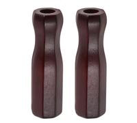 DOITOOL 2pcs Wooden Foosball Table Handles Octagonal Shape for Secure and Comfortable Grip, Replacement Soccer Table Handle Grips for Family Entertainment and Mini Games