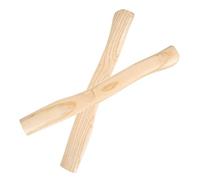DOITOOL 2pcs Wooden Replacement Handles for Hatchet Outdoor Hand Tool Handles Smooth Surface Comfortable Grip Easy to Install for Firewood Chopping and Log Splitting