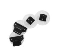 DOITOOL 2set Boy Girl Guardrail Link Retractable Gate Replacement Parts Plastic Boy Girl Playpen Fastener for Indoor Use Barrier Connectors
