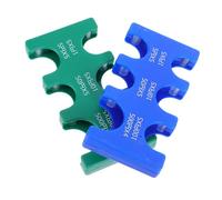 DOITOOL 2sets Coin Holder Organizer for Japanese Yen Plastic Coin Sorter with Slots for Compact and Lightweight Design for Travel and Everyday Use 2pcs*2