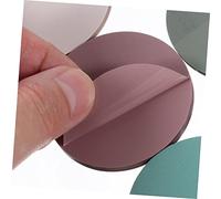 DOITOOL 2sets Round Transparent Sticky Tabs Notes Writable Adhesive Page Markers for Annotating Books Notebooks Magazines Removable Without Residue Multi Color Set for Office 1200sheets*2