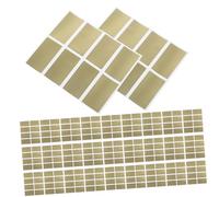 DOITOOL 2sets Scratch Off Labels Gold Scratch Card Stickers for Birthday Surprise DIY Prize Reveal and Craft Activities 100pcs*2