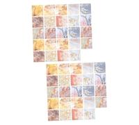 DOITOOL 2sets Stone Texture Background Paper for Scrapbook DIY Crafts Multi Use Decorative Planner Handbook Papers Material for Handmade Albums Journals Gift Boxes Photo Frames 24sheets*2
