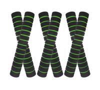 DOITOOL 3 Pairs Green Sponge Kayak Paddle Grips 22cm Non-slip Paddle Covers with Comfortable Touch for Oar Rod Protection and Preventing Blisters and Calluses, for Kayak Players