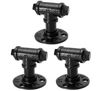 DOITOOL 3 pcs Pull Home Replacement Furniture Cupboard Sideboard Art for Shaped Handle Pipe Industrial Cabinet American Shape Handles Door Wardrobe Vintage Country Iron Style Water