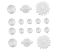 DOITOOL 3 Sets DIY Solar System Foam Balls Unfinished Modelling Craft Kits for Educational Planet Ornament Handmade Art Supplies Safe Odorless Material