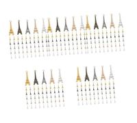 DOITOOL 300 Pcs Vintage Eiffel Tower Pendants Alloy Jewelry Accessories for DIY Keychains Necklaces Random Colors for Crafting Random Color