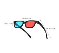 DOITOOL 30pcs 3d Red and Blue Anaglyph Glasses for Movie Viewing and Party Favors with Plastic Frame Compatible with Tv, Projectors, and Computer Monitors