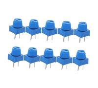 DOITOOL 30pcs Adjustable Potentiometer Pin High Precision Resistor for Electronics Components Adjustable Resistor for Breadboard Projects Metal Film Trim Potentiometer