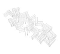 DOITOOL 30pcs Aquarium Corner Protectors for 5mm Glass Tanks, Fish Tank Bumpers with 90-degree Edge Guards for Aquarium Safety and Glass Corner Protection