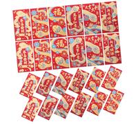 DOITOOL 30PCS Chinese Year Red Envelopes for Year Snake Hongbao with Spacious Design Easy to Use for Weddings and Special Occasions